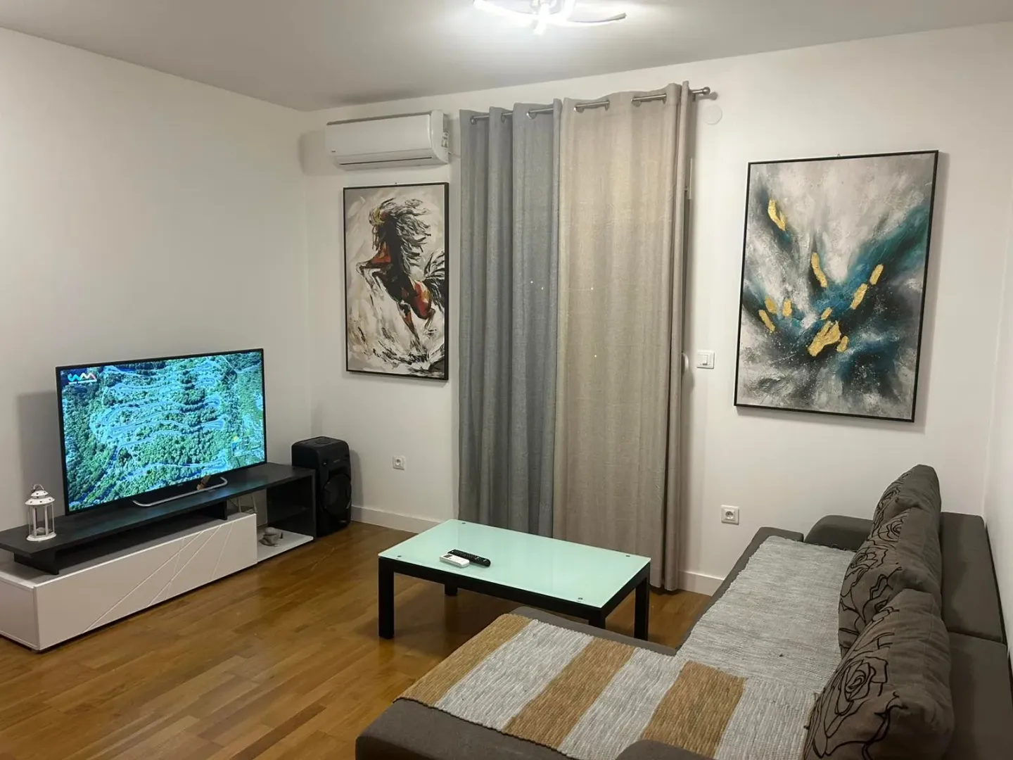 Rent, one bedroom apartment, 59m², Central Point, Podgorica