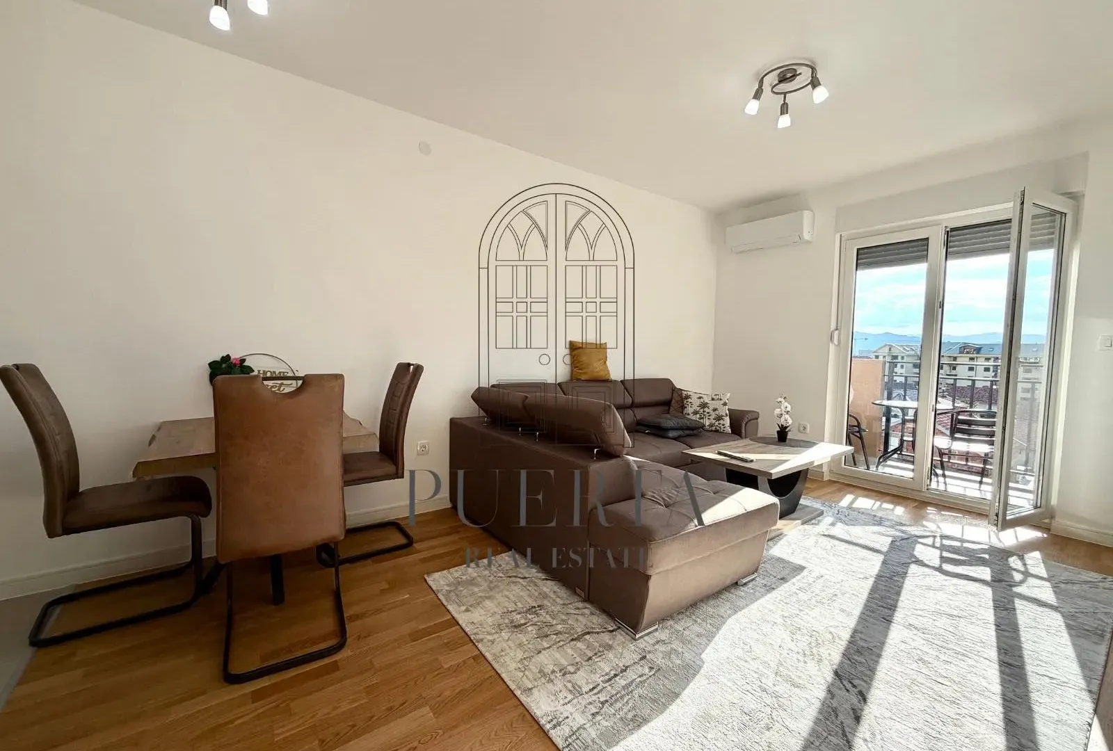 Rent, one bedroom apartment, 42m², Stari Aerodrom, Podgorica