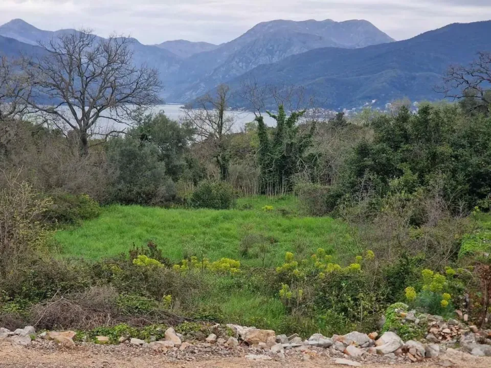 Prodaja, plac, 987m², Gošići, Tivat