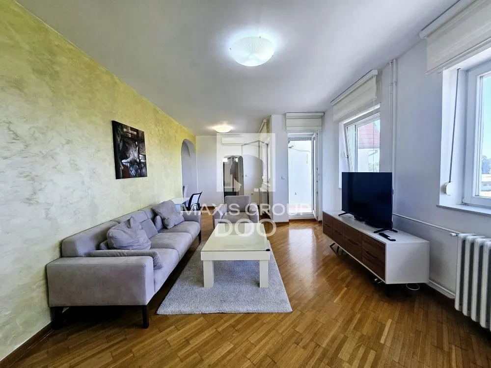 Rent, three bedroom apartment, 90m², Savski Venac, Beograd