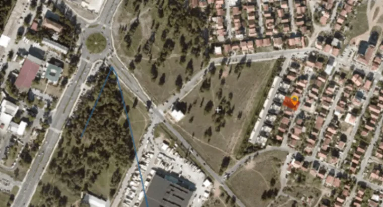 Prodaja, plac, 405m², Stari Aerodrom, Podgorica