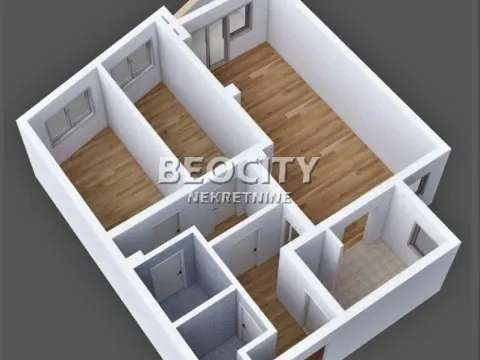 Rent, three bedroom apartment, 79m², Dorćol Sve Podlokacije, Beograd - image 19