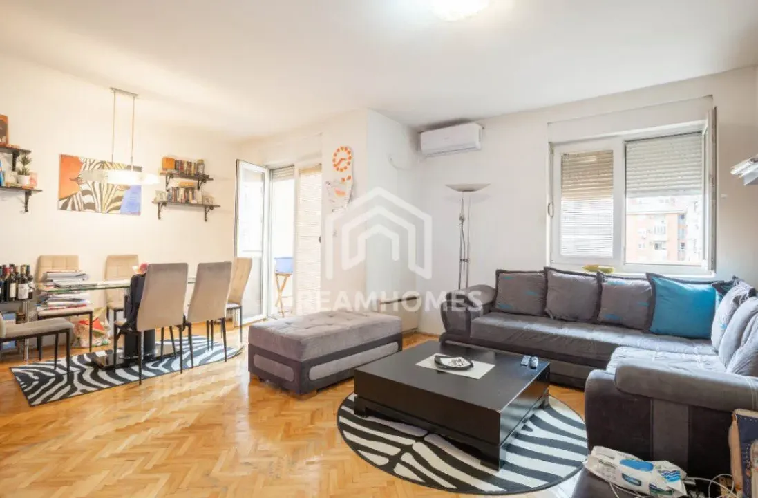 Prodaja, jednosoban stan, 57m², Stari Aerodrom, Podgorica