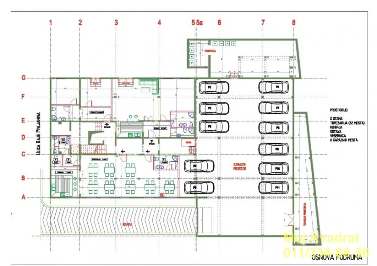Izdavanje, kuća, 1400m², Savski Venac, Beograd