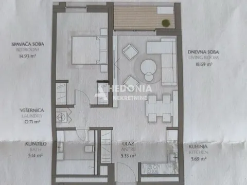 Sale, two bedroom apartment, 58m², Lion, Zvezdara Sve Podlokacije - image 10