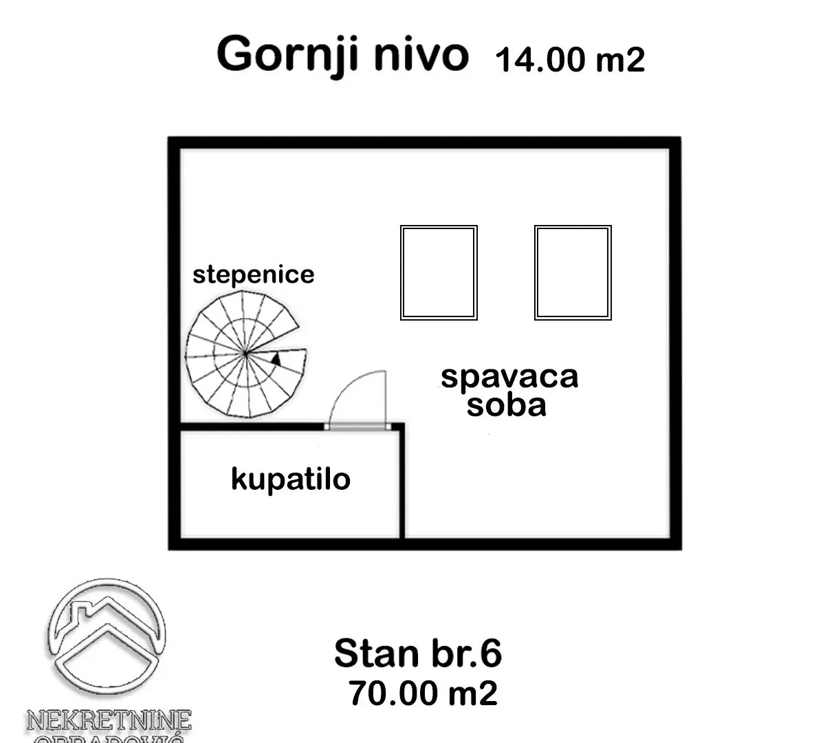 Sale, three bedroom apartment, 70m², Mirijevo Sve Podlokacije, Beograd