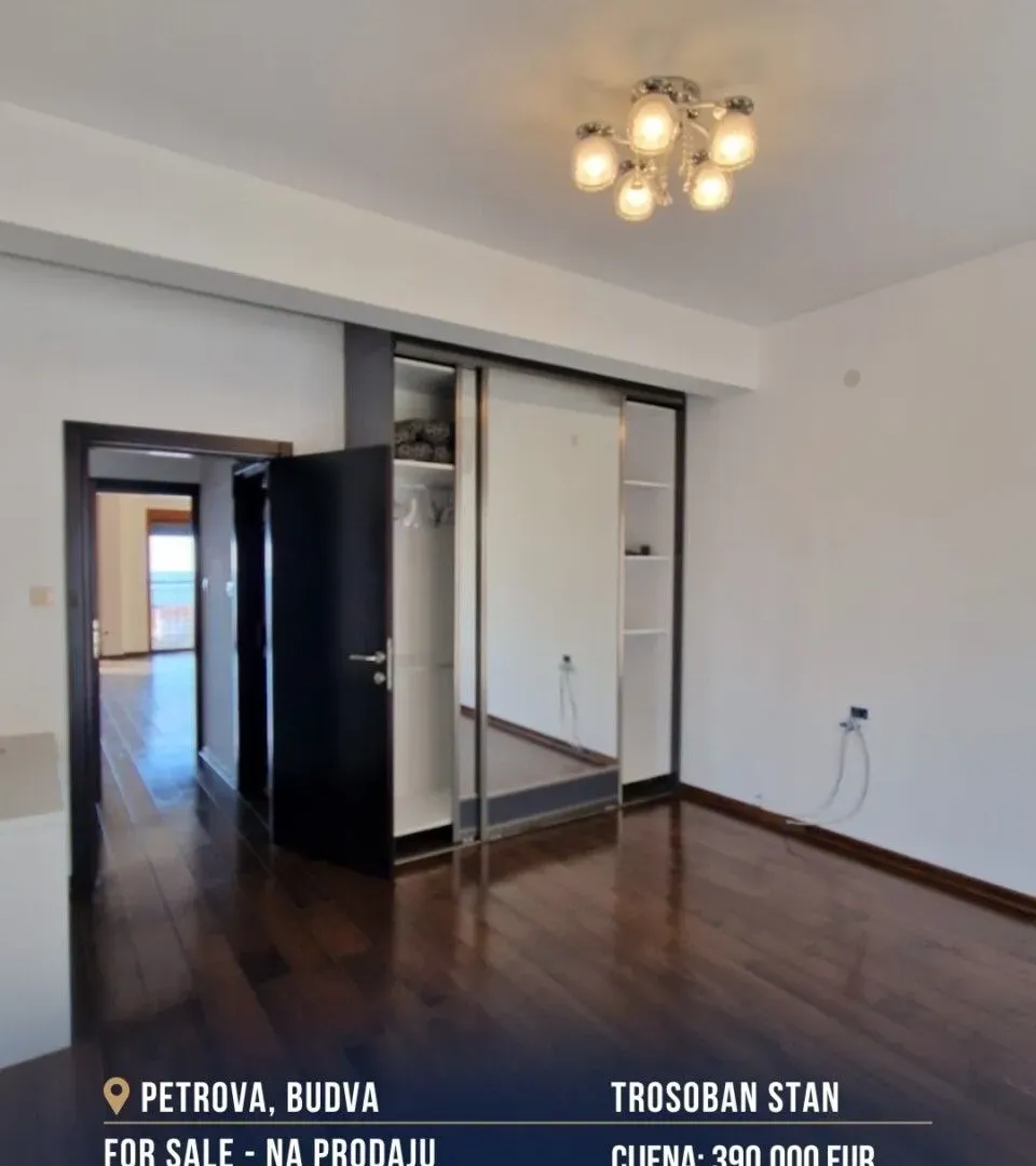 Prodaja, trosoban stan, 152m², Petrovac, Budva