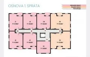 Prodaja, jednosoban stan, 67m², Zabjelo, Podgorica
