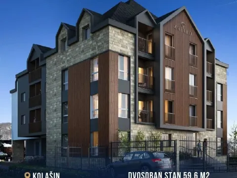 Two Bedroom Apartment for Sale, 60m2, Centar, Kolašin