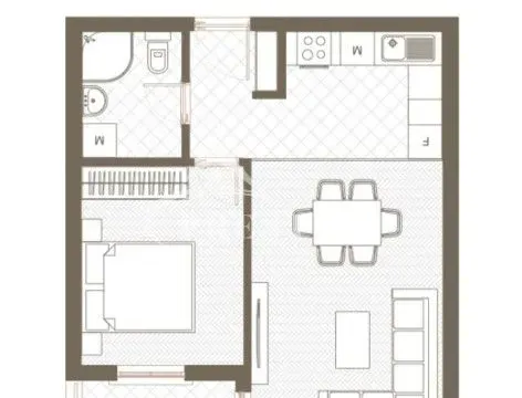 Prodaja, jednosoban stan, 45m², Tološi, Podgorica - image 5