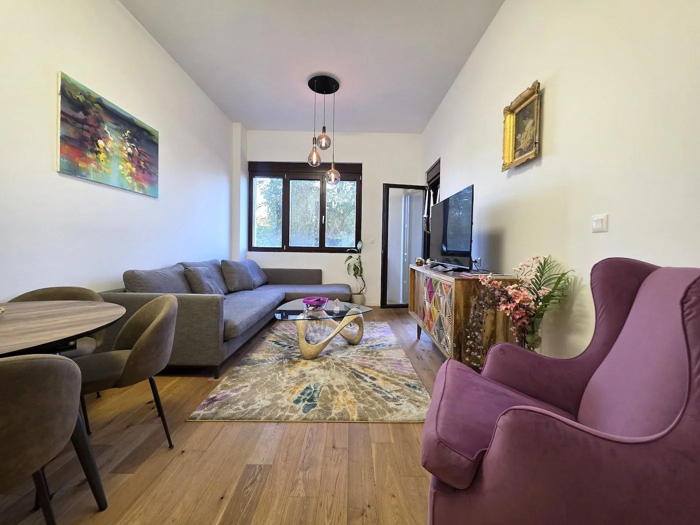 Izdavanje, jednosoban stan, 47m², Gornja Gorica, Podgorica