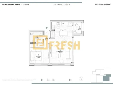 Prodaja, jednosoban stan, 49m², Kolašin, Crna Gora - image 10
