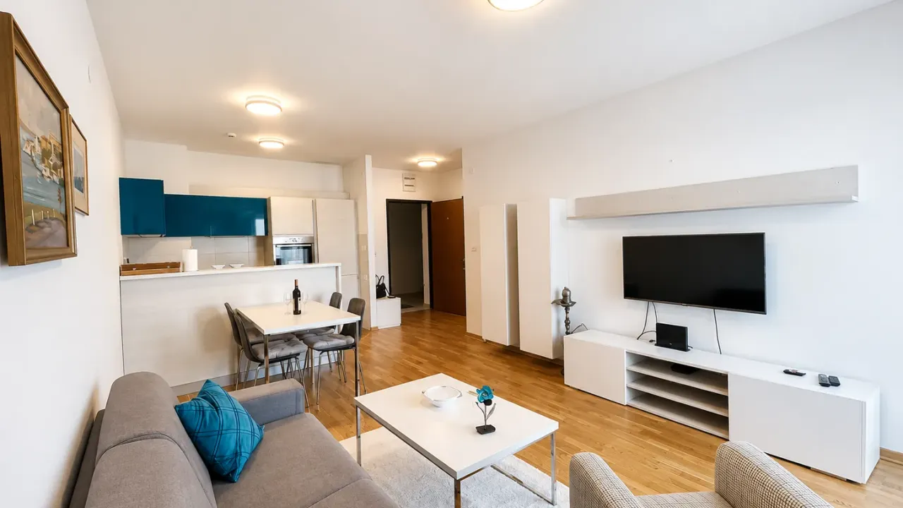 Rent, one bedroom apartment, 51m², City Kvart, Podgorica
