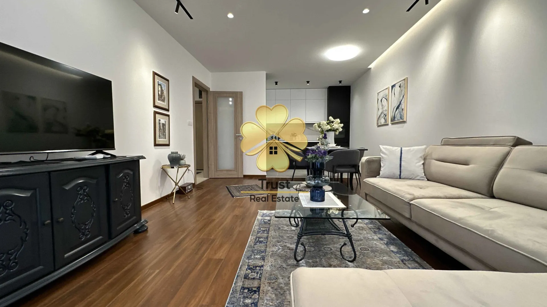 Rent, two bedroom apartment, 73m², Master Kvart, Podgorica