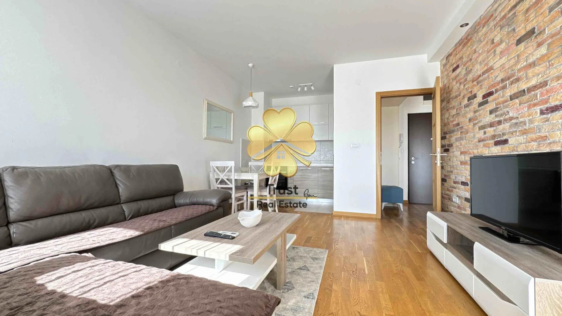 Rent, one bedroom apartment, 45m², City Kvart, Podgorica