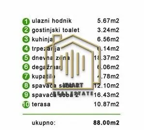 Prodaja, dvosoban stan, 76m², Zagorič, Podgorica - image 7
