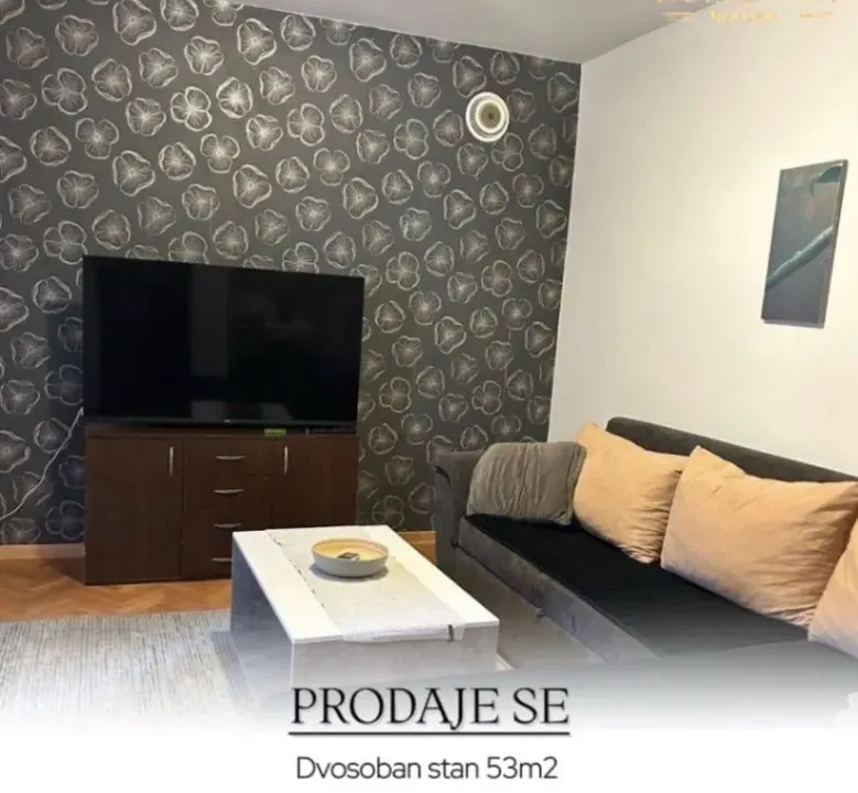 Sale, two bedroom apartment, 53m², Maini, Budva