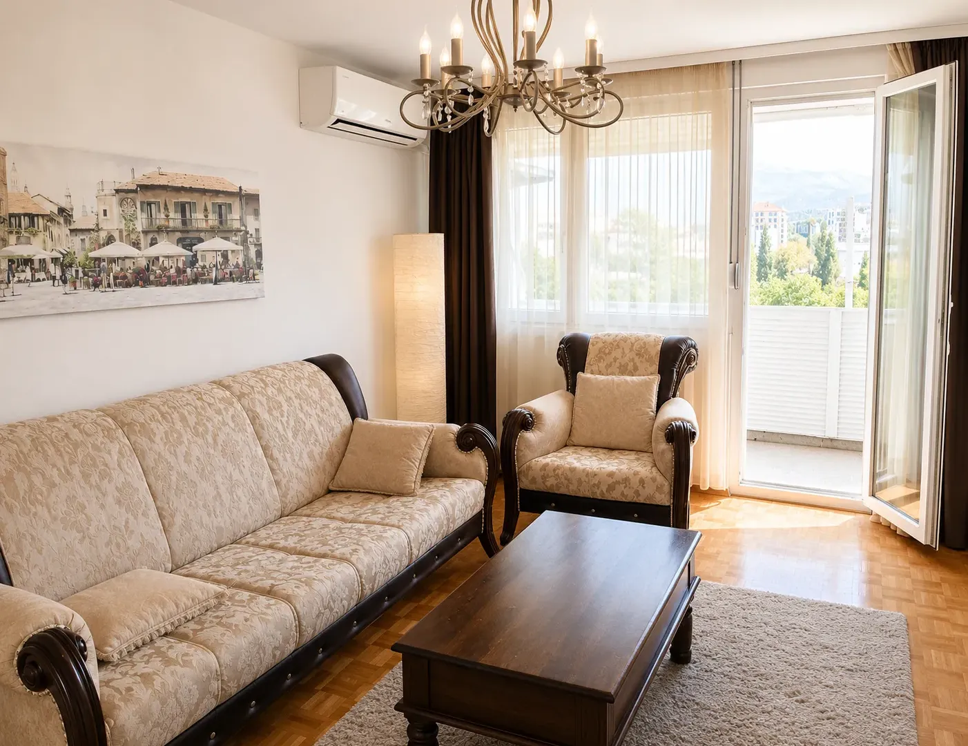 Izdavanje, dvosoban stan, 70m², Pobrežje, Podgorica