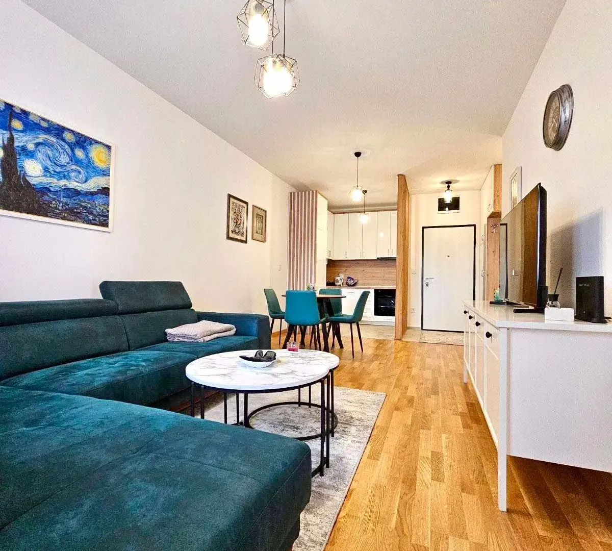 Rent, two bedroom apartment, 70m², Pobrežje, Podgorica