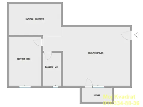 Prodaja, dvosoban stan, 50m², Altina, Beograd - image 7