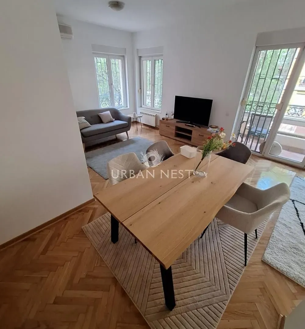 Rent, two bedroom apartment, 60m², Neimar, Vračar Sve Podlokacije
