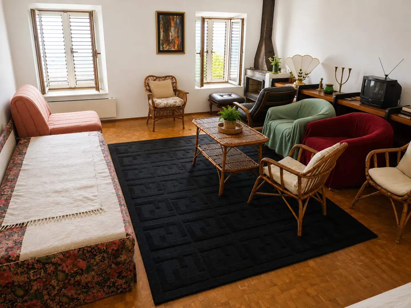 Daily-rent, two bedroom apartment, 90m², Stari Grad, Budva