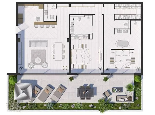 Sale, two bedroom apartment, 183m², Krašići, Tivat