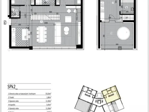 Sale, four bedroom apartment, 128m², Divčibare, Valjevo - image 2