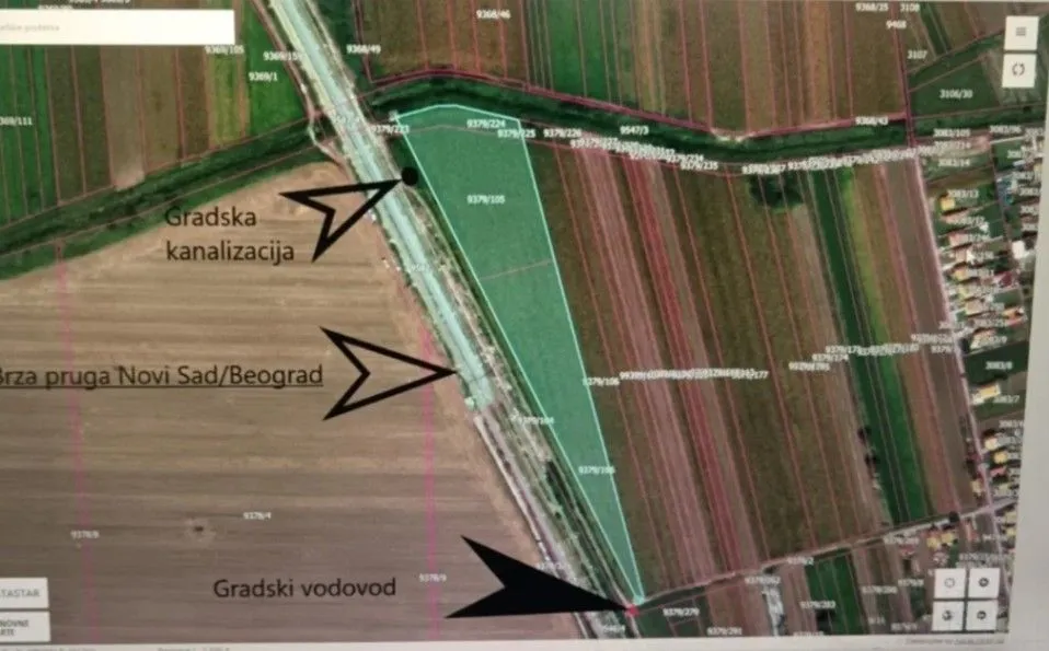 Prodaja, plac, 25896m², Stara Pazova, Srbija