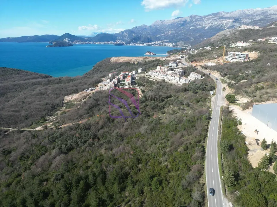 Prodaja, plac, 1739m², Reževići, Budva
