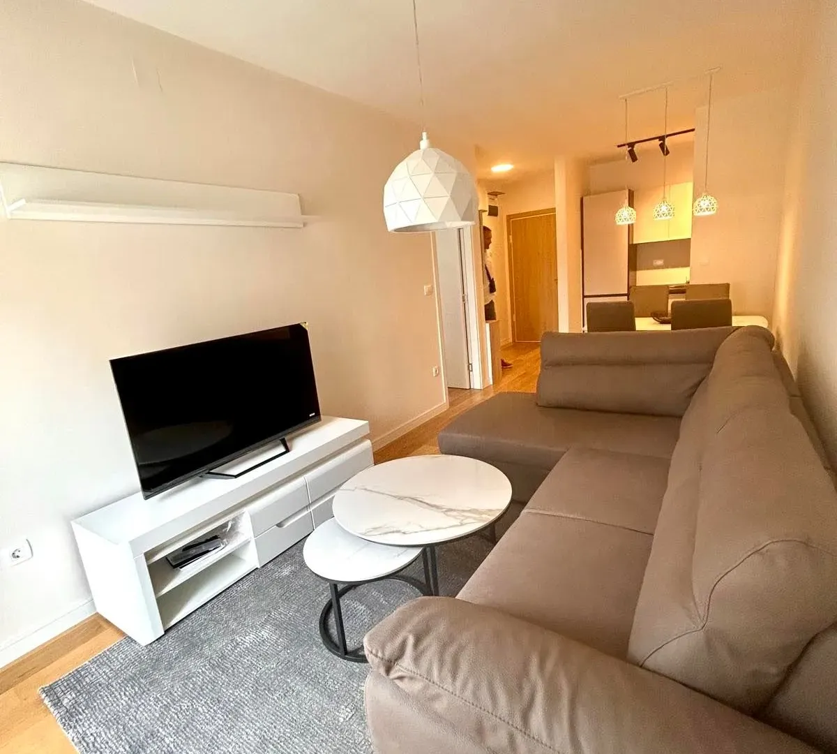 Rent, one bedroom apartment, 42m², Central Point, Podgorica