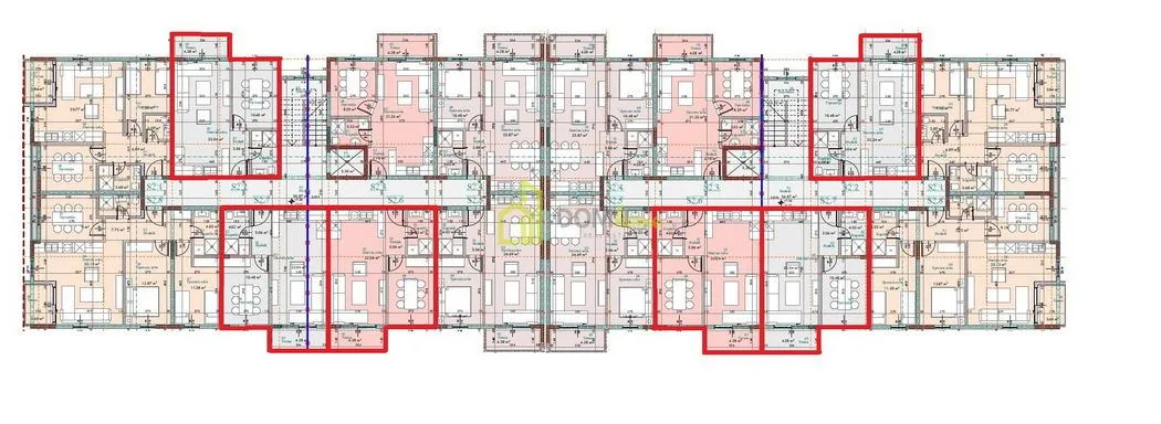 Prodaja, jednosoban stan, 44m², Donja Gorica, Podgorica