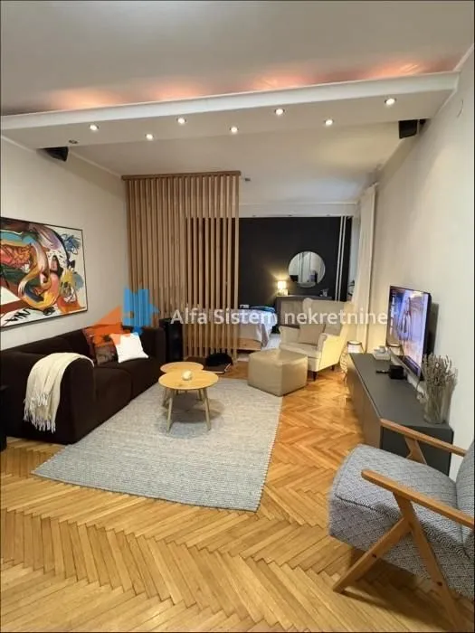 Rent, one bedroom apartment, 50m², Stari Grad, Beograd