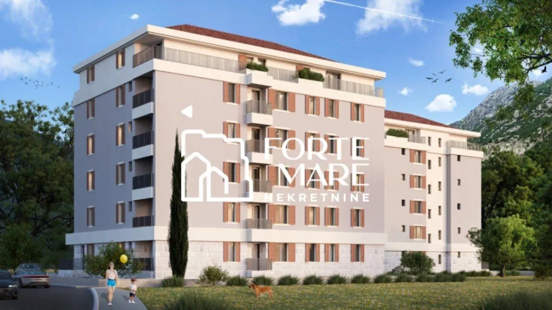 Prodaja, dvosoban stan, 56m², Bijela, Herceg Novi