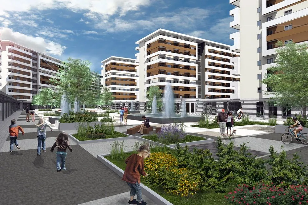 Izdavanje, jednosoban stan, 49m², Central Point, Podgorica
