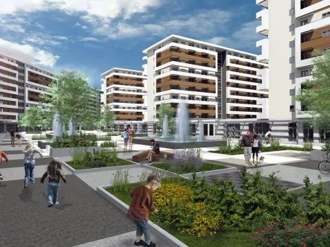 Izdavanje, jednosoban stan, 49m², Central Point, Podgorica