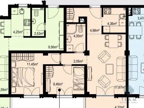 Prodaja, dvosoban stan, 57m², Bečići, Budva - image 3