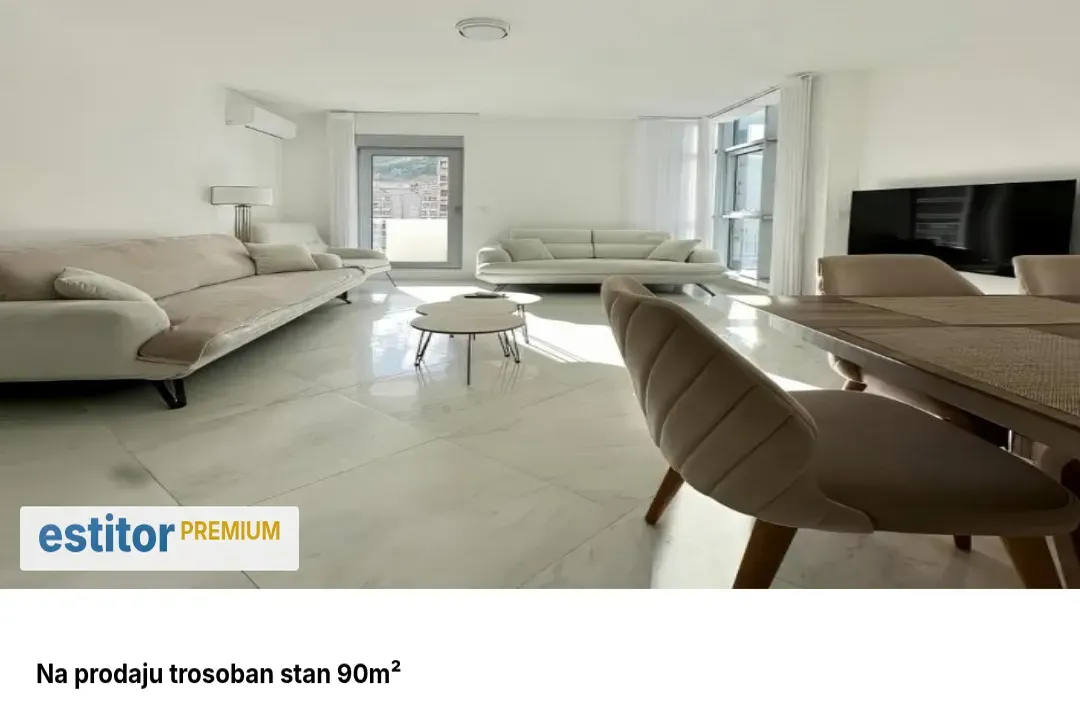 Prodaja, trosoban stan, 90m², Budva, Crna Gora