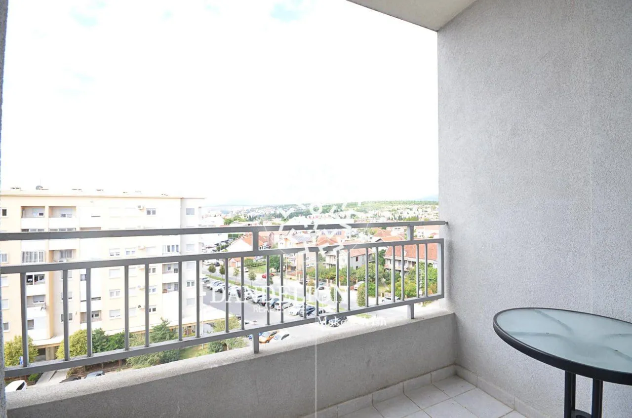 Izdavanje, jednosoban stan, 45m², Stari Aerodrom, Podgorica