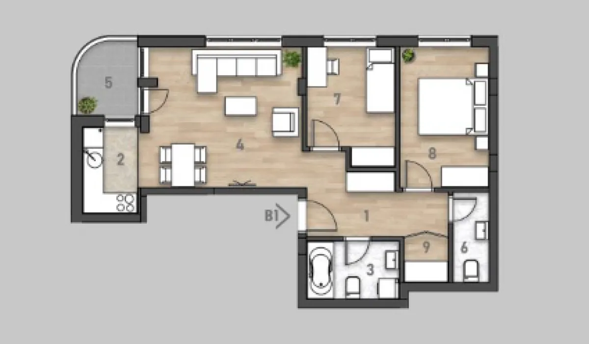 Prodaja, stan, 64m², Socijalno, Novi Sad Sve Podlokacije