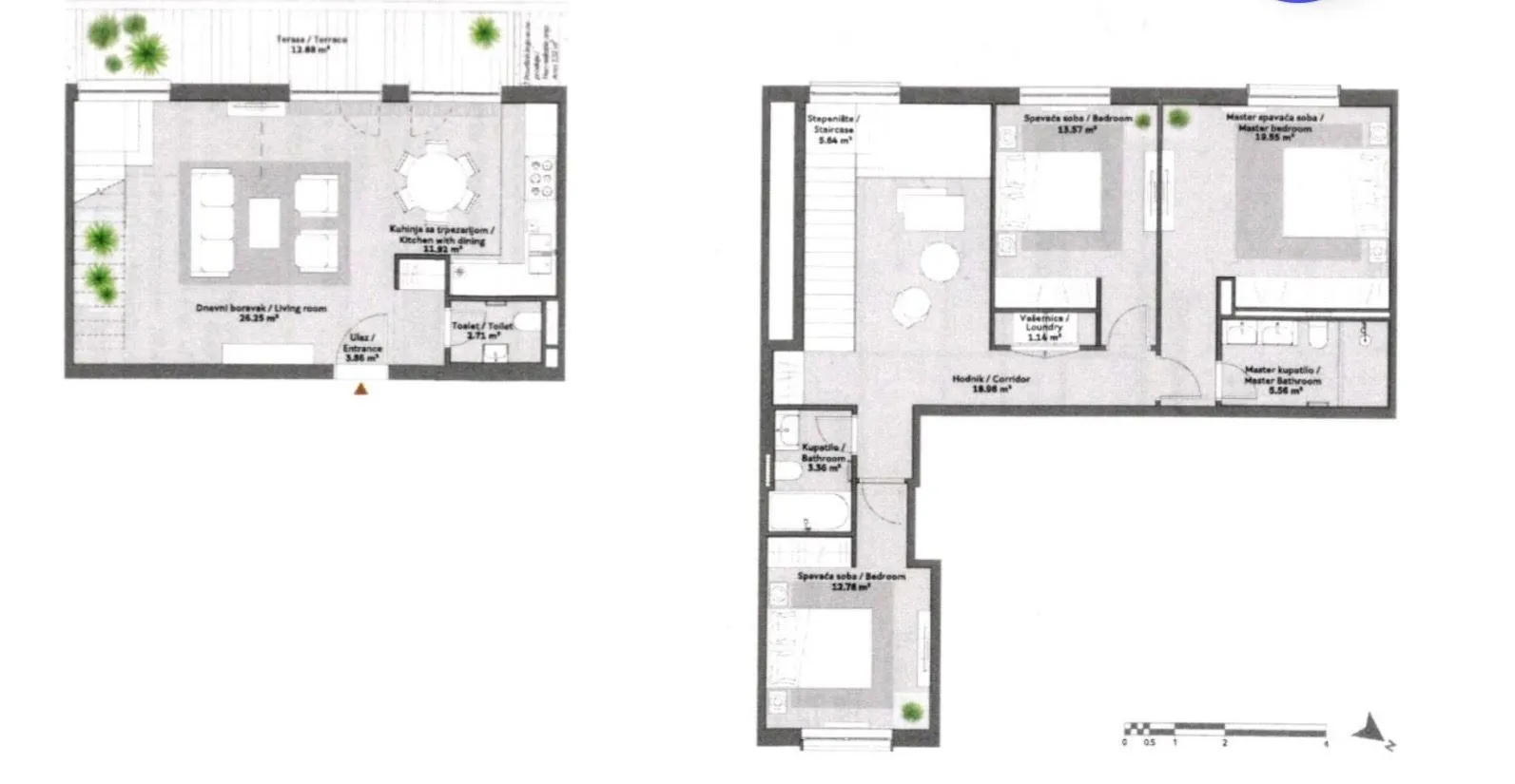 Prodaja, četvorosoban stan, 138m², Beograd Na Vodi, Beograd
