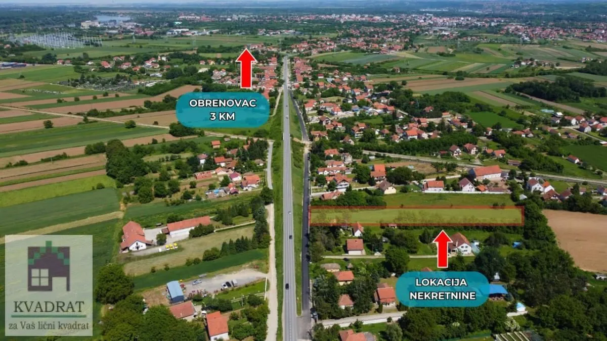 Sale, land lot, 4300m², Zvečka, Obrenovac