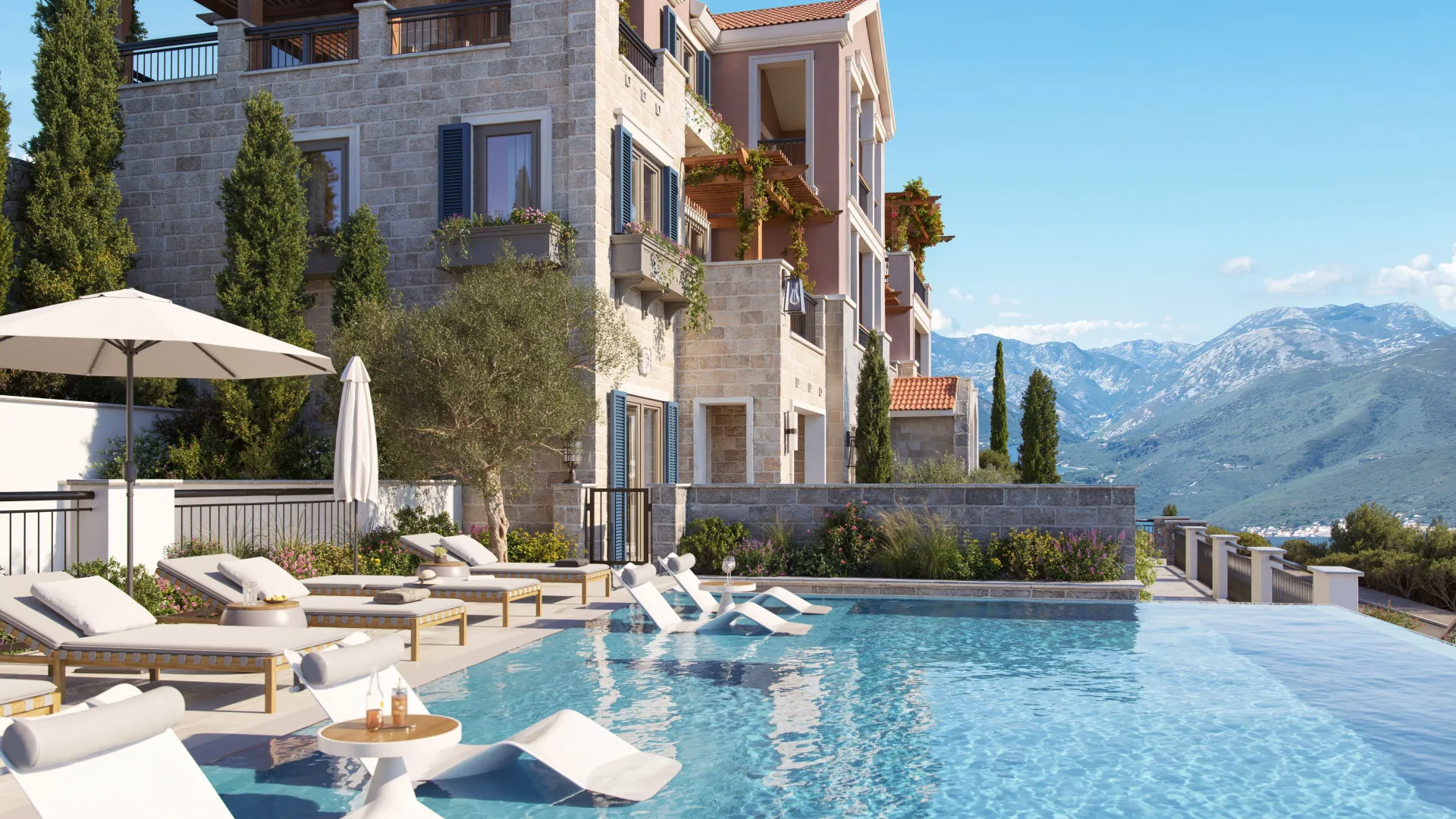 Sale, one bedroom apartment, 67m², Luštica Bay, Tivat