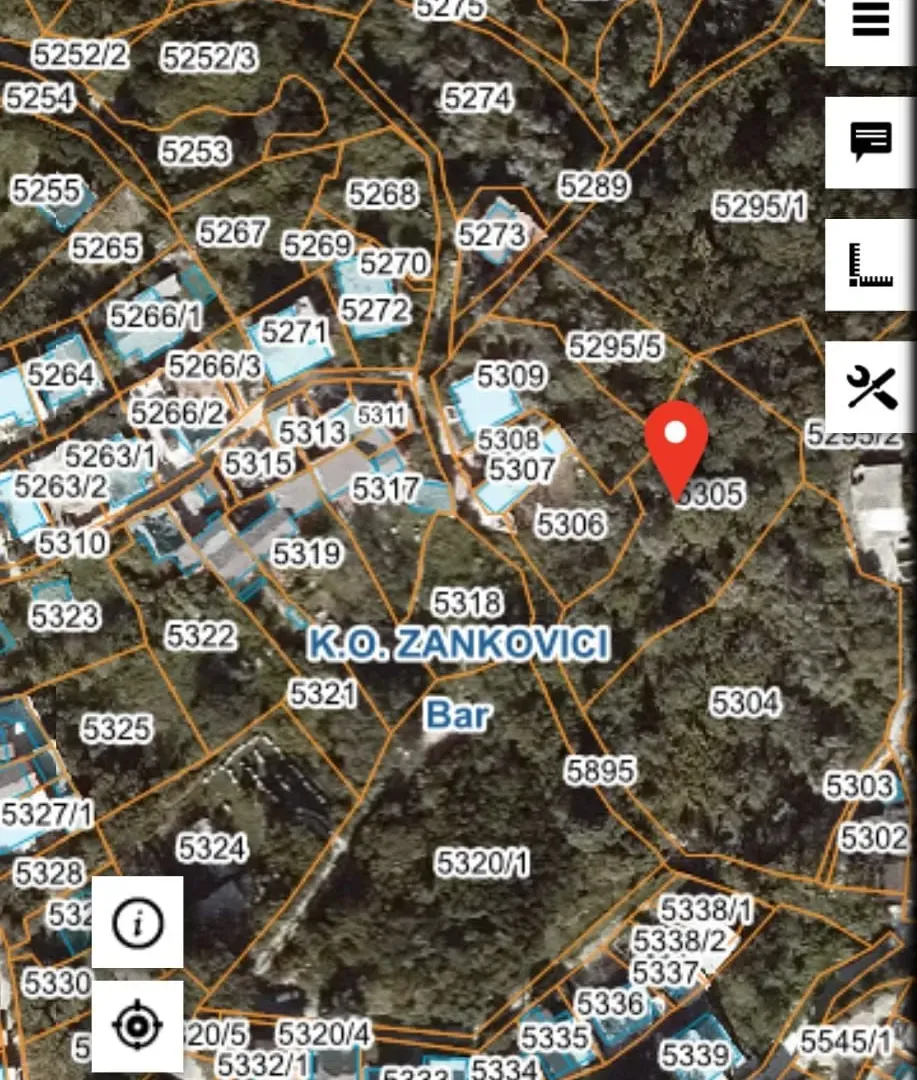 Prodaja, plac, 1154m², Sutomore, Bar