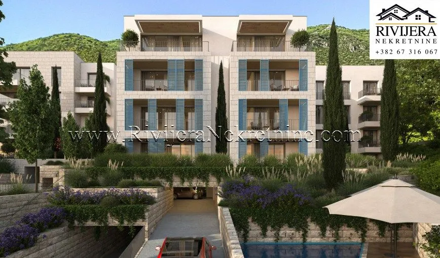 Prodaja, jednosoban stan, 47m², Đenovići, Herceg Novi