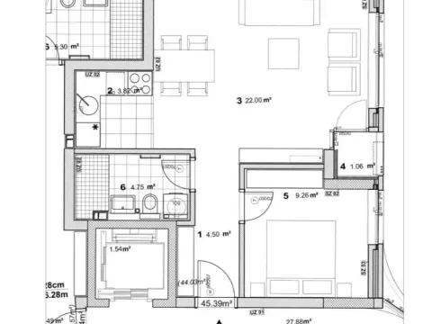 Prodaja, dvosoban stan, 45m², Novi Sad Sve Podlokacije, Novi Sad - image 4