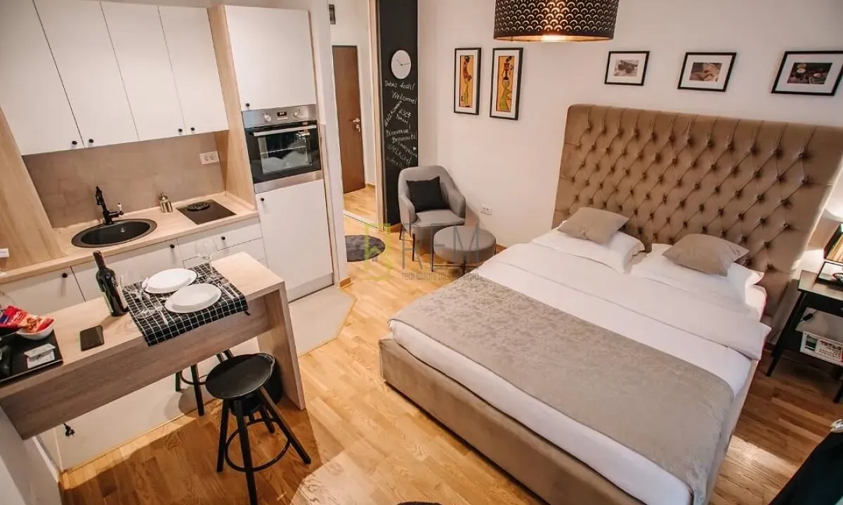 Sale, studio apartment, 26m², City Kej, Podgorica