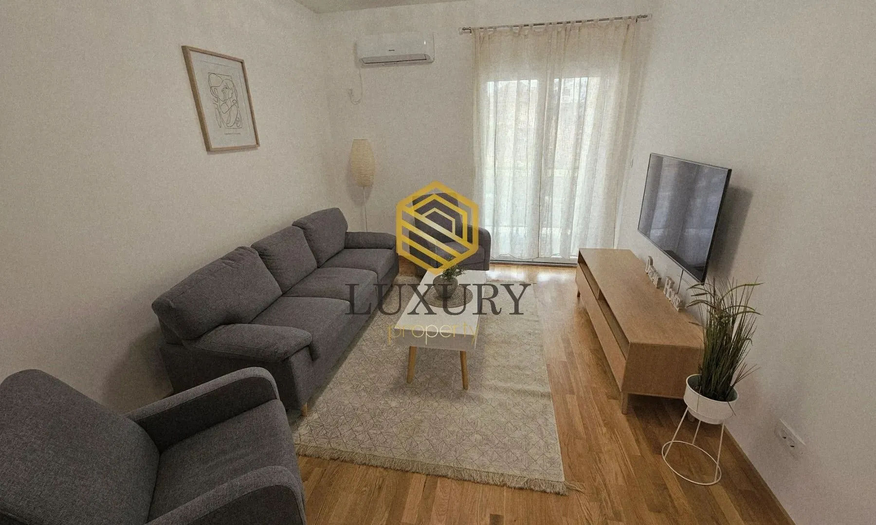 Rent, one bedroom apartment, 47m², Zagorič, Podgorica