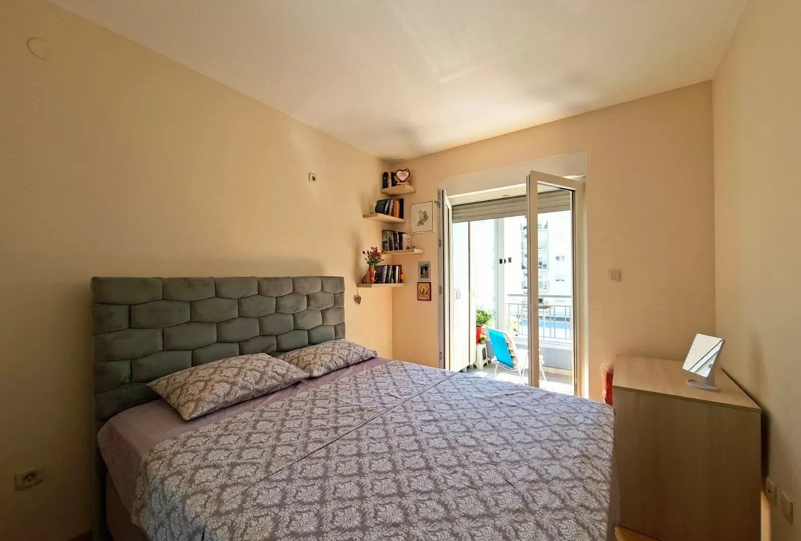 Rent, one bedroom apartment, 45m², Pobrežje, Podgorica