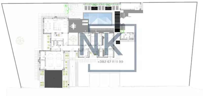 Sale, house, 259m², Kokoti, Podgorica